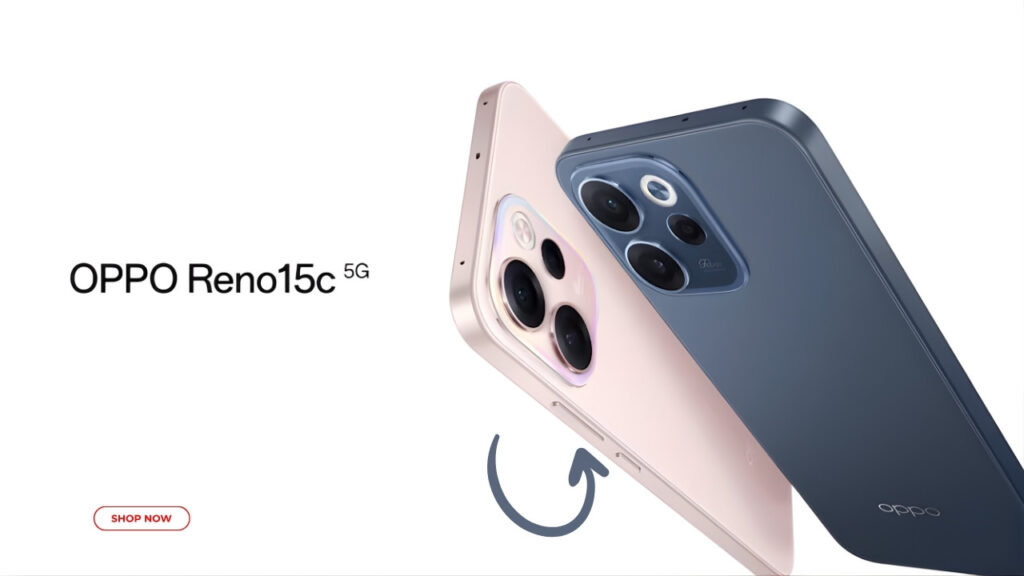 Oppo Reno 15c 5G Launched with 189MP Camera 7580mAh Battery at Attractive Price